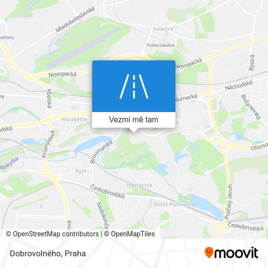 Dobrovolného mapa