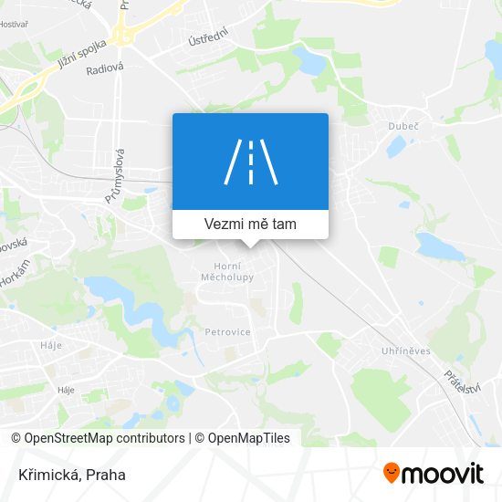 Křimická mapa