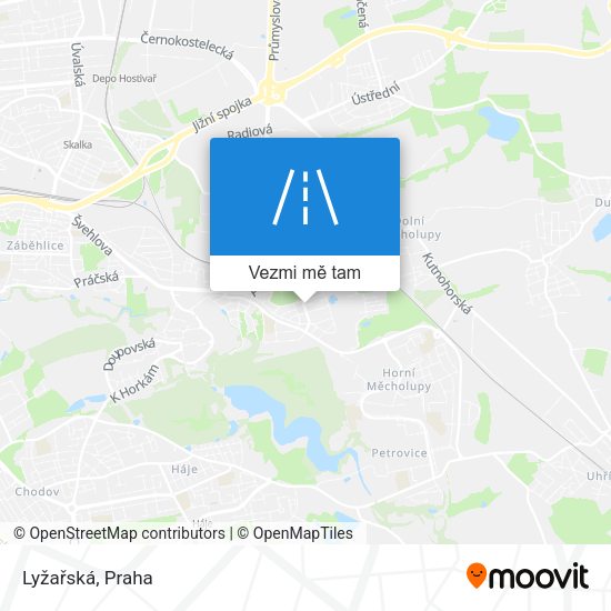 Lyžařská mapa