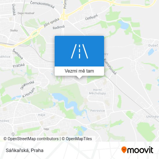 Sáňkařská mapa
