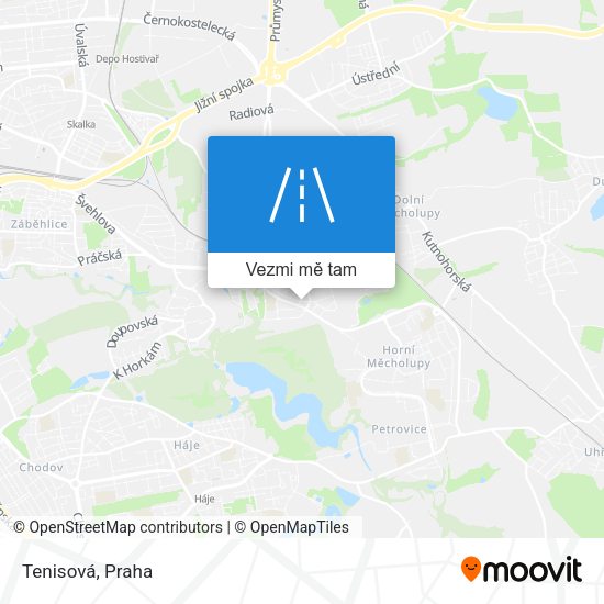 Tenisová mapa
