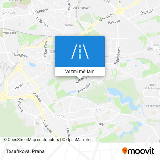 Tesaříkova mapa