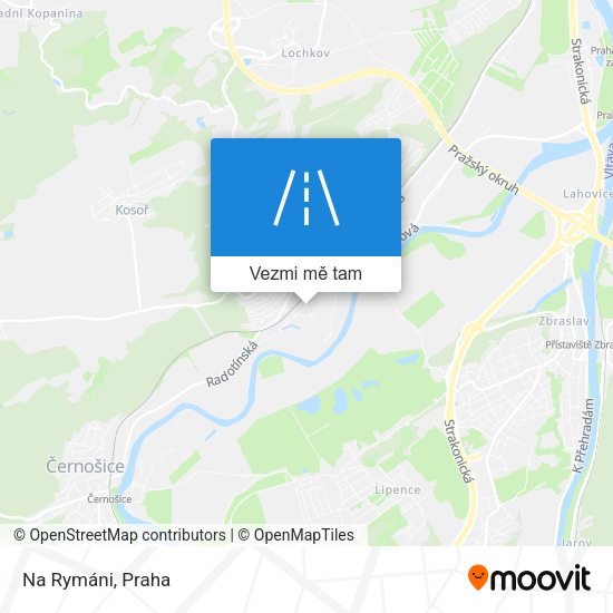 Na Rymáni mapa