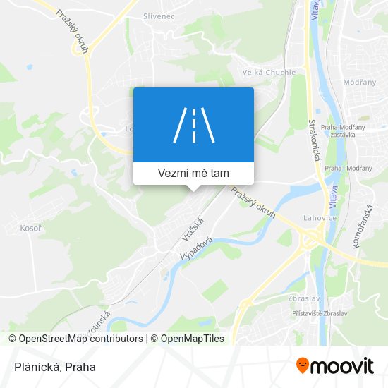 Plánická mapa