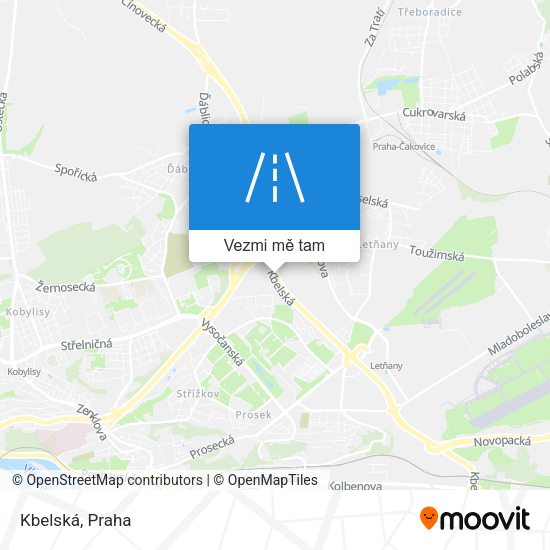 Kbelská mapa