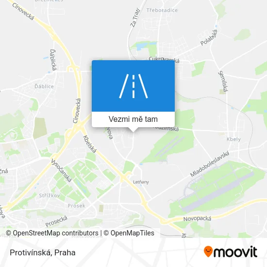 Protivínská mapa