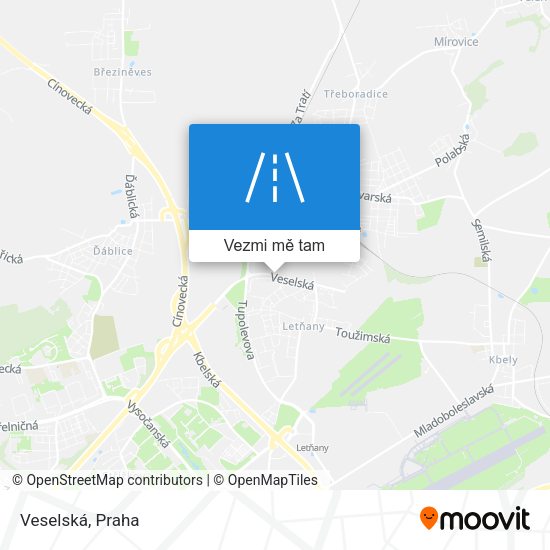 Veselská mapa