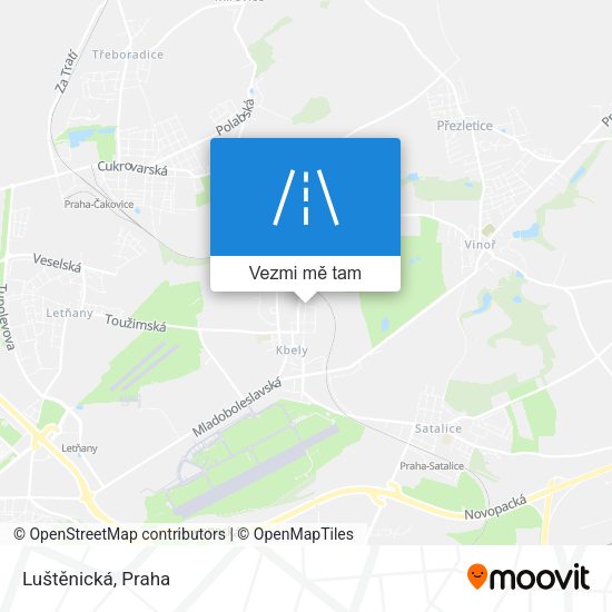 Luštěnická mapa