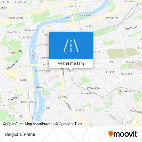 Belgická mapa