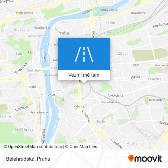 Bělehradská mapa