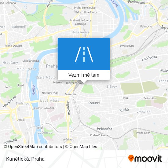 Kunětická mapa