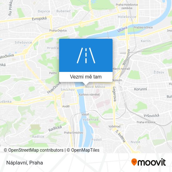 Náplavní mapa