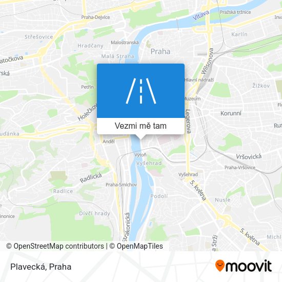 Plavecká mapa