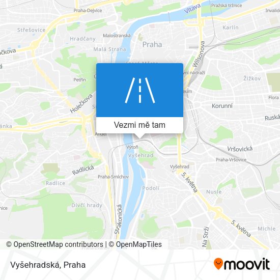 Vyšehradská mapa