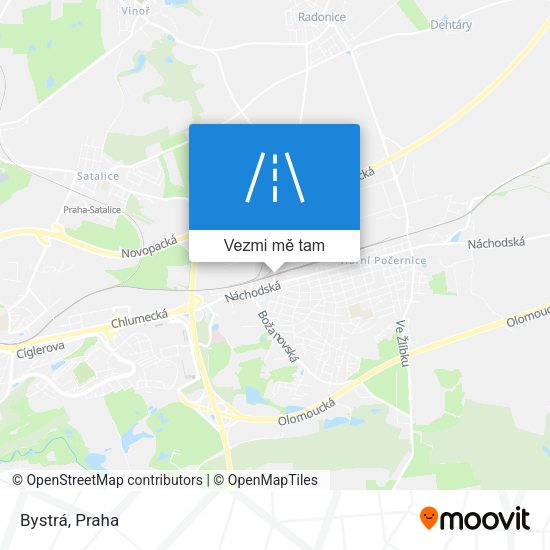 Bystrá mapa