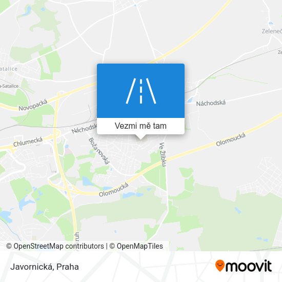 Javornická mapa