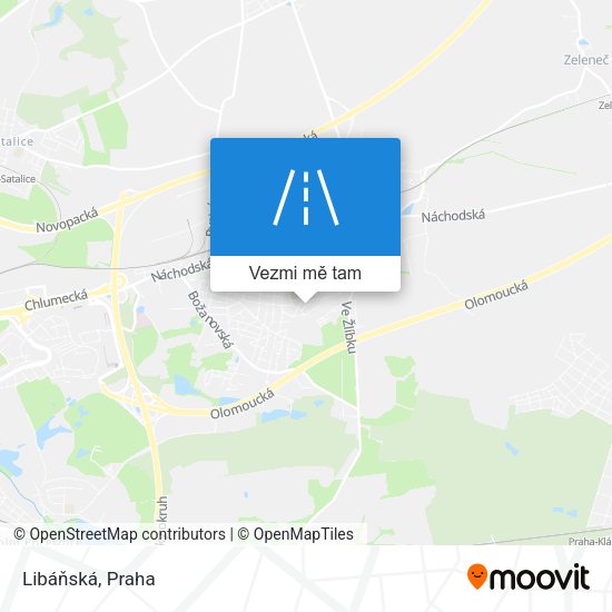 Libáňská mapa