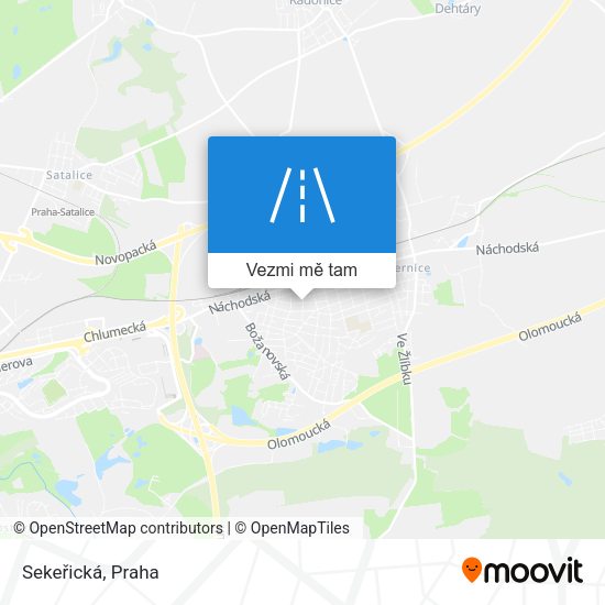 Sekeřická mapa