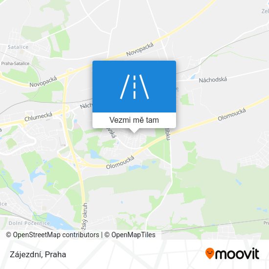 Zájezdní mapa