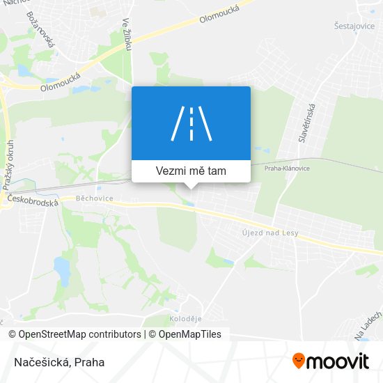 Načešická mapa