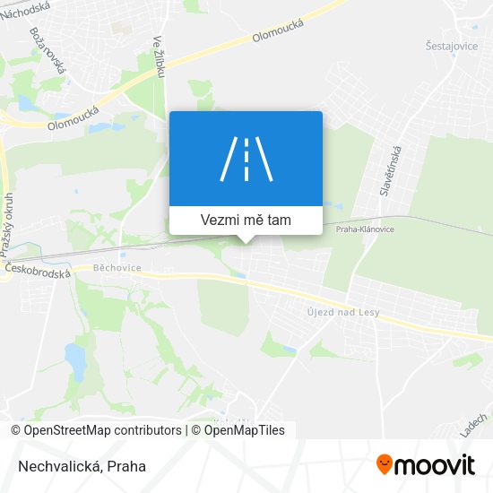 Nechvalická mapa