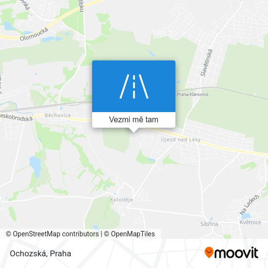 Ochozská mapa