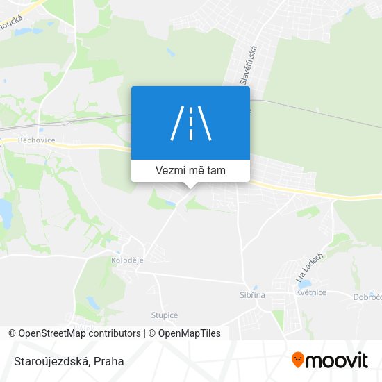 Staroújezdská mapa
