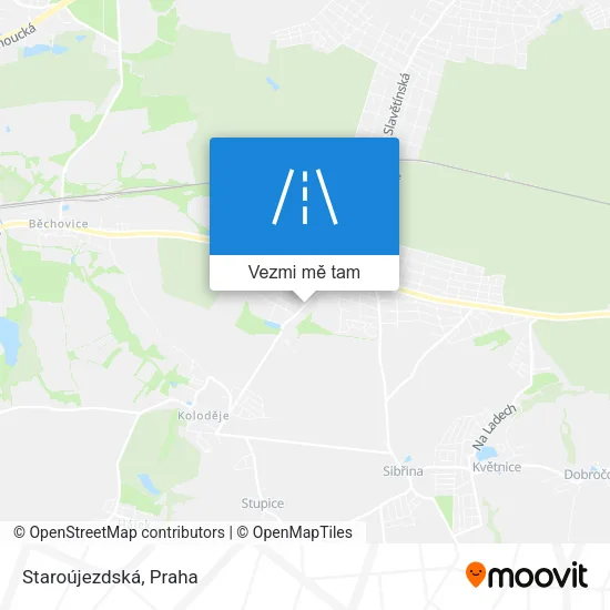 Staroújezdská mapa