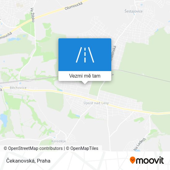 Čekanovská mapa