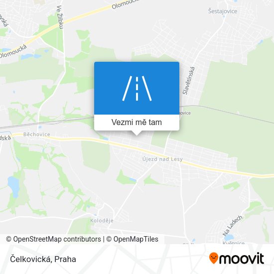 Čelkovická mapa
