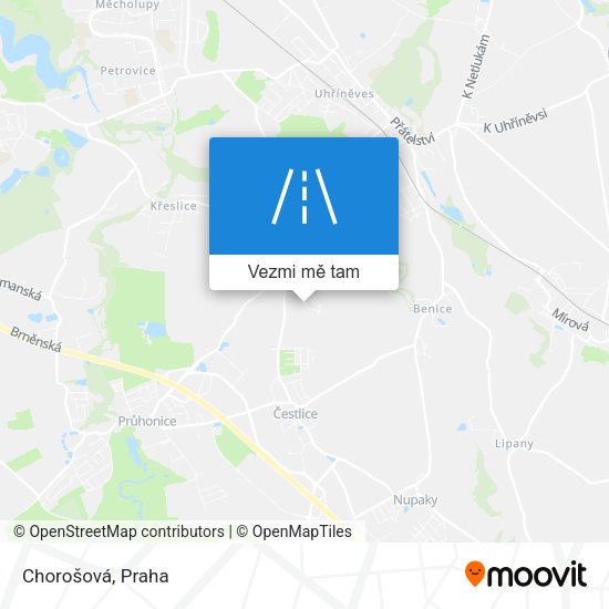 Chorošová mapa