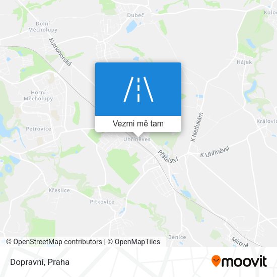 Dopravní mapa