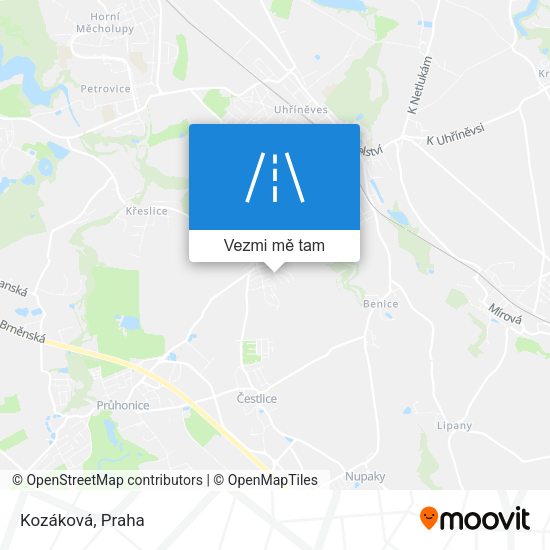 Kozáková mapa
