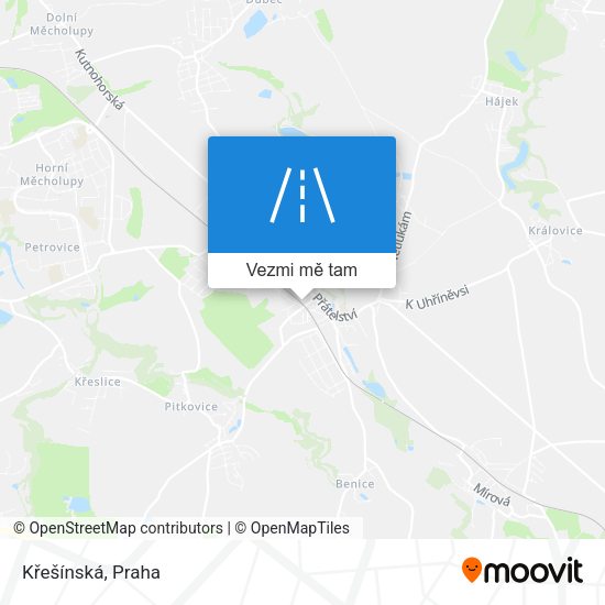 Křešínská mapa
