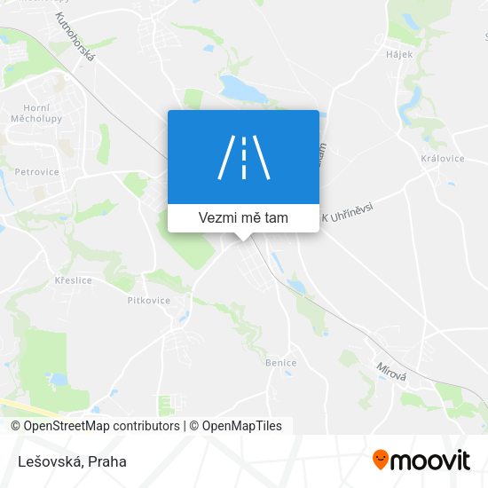 Lešovská mapa