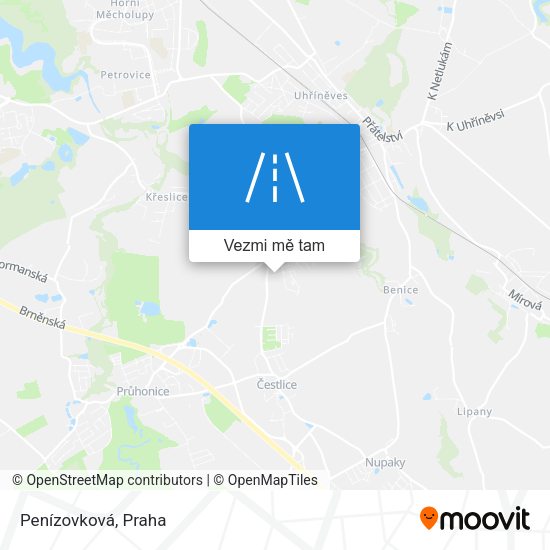 Penízovková mapa