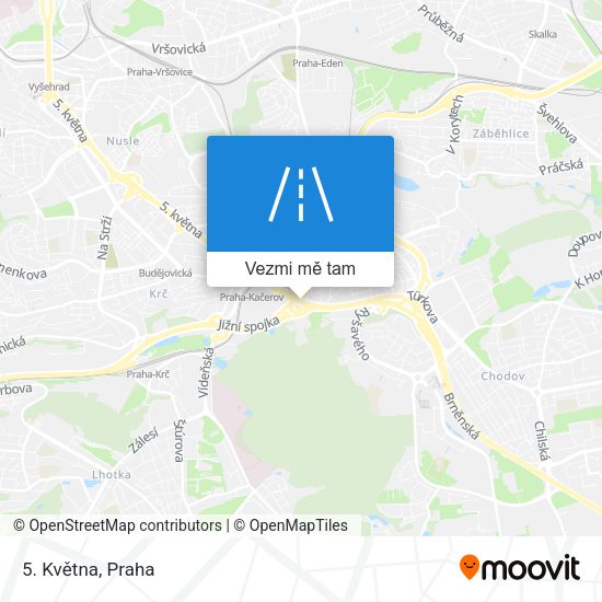 5. Května mapa