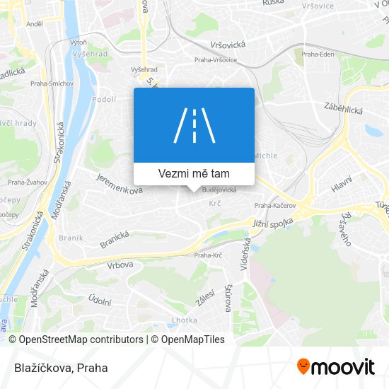Blažíčkova mapa