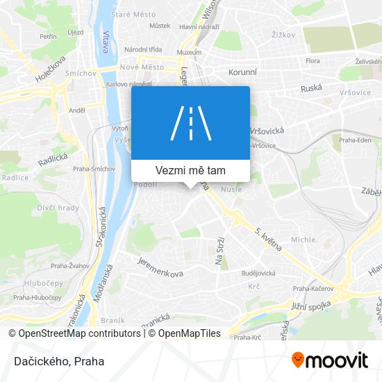 Dačického mapa