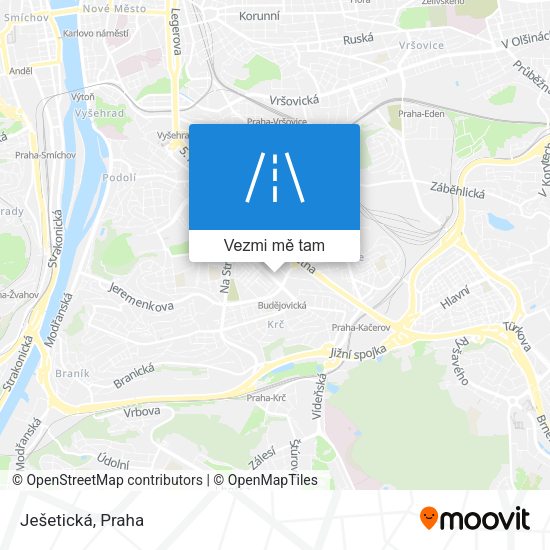Ješetická mapa