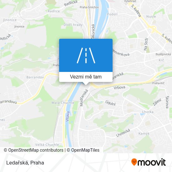 Ledařská mapa