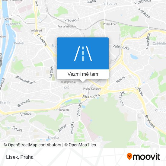 Lísek mapa