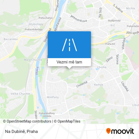Na Dubině mapa