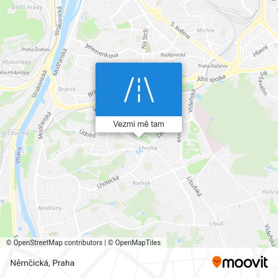 Němčická mapa