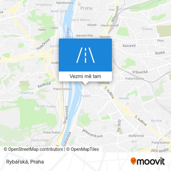 Rybářská mapa