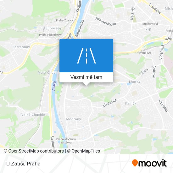 U Zátiší mapa