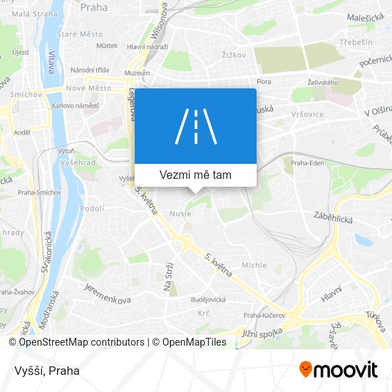 Vyšší mapa