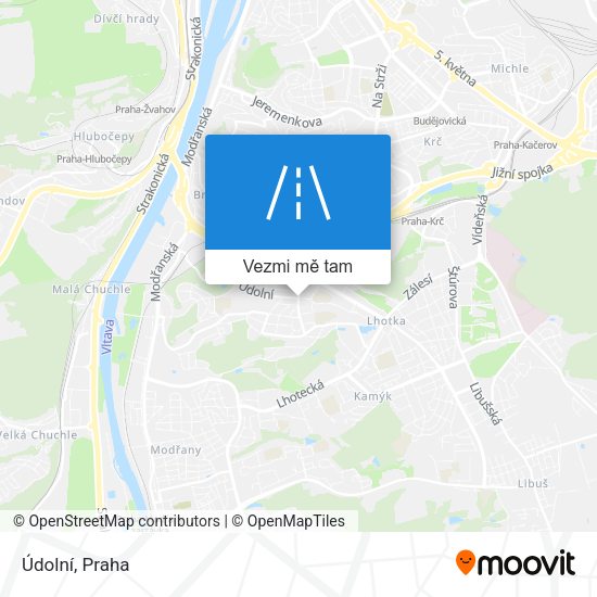 Údolní mapa
