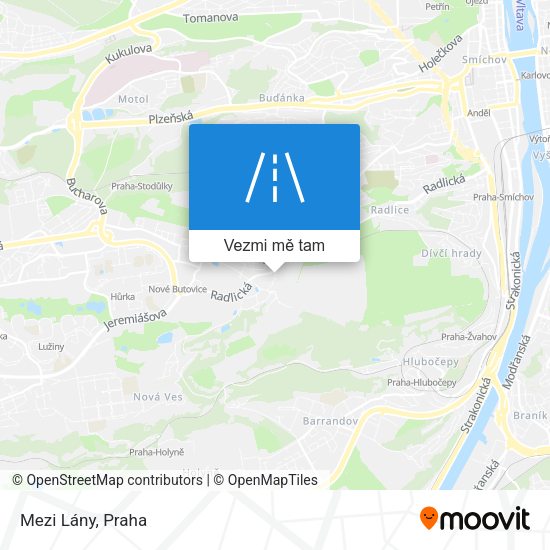 Mezi Lány mapa