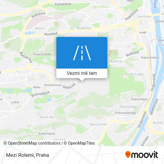 Mezi Rolemi mapa
